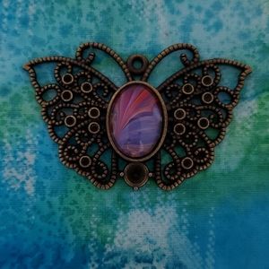 Handmade Butterfly Pendant Necklace